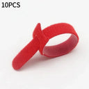 Plant Tie Set: Nylon Bandage Hook Loop Bamboo Cane Wrap Plant Tie Set: Nylon Bandage Hook Loop Bamboo Cane Wrap