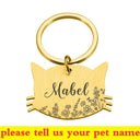 Personalized Stainless Steel Pet Tag With Free Engraving Personalized Stainless Steel Pet Tag With Free Engraving