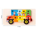 Wooden Puzzle Educational Cartoon Animals Learning Game for Kids Wooden Puzzle Educational Cartoon Animals Learning Game for Kids