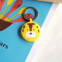 AirTag Silicone Protective Case With Keychain For Safety AirTag Silicone Protective Case With Keychain For Safety