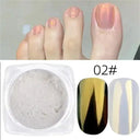 Aurora Rainbow Neon Shimmer Nail Art Powder Kit Set For Glam Aurora Rainbow Neon Shimmer Nail Art Powder Kit Set For Glam