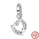 Crown Flowers Heart Silver Bead Charm Elegant Pandora Accessory Crown Flowers Heart Silver Bead Charm Elegant Pandora Accessory
