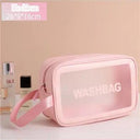 Travel Makeup Bag: Clear Waterproof Beauty Organizer Essentials Travel Makeup Bag: Clear Waterproof Beauty Organizer Essentials