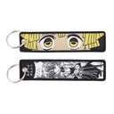 Anime Key Tag Keychain Trendy Zinc Alloy Accessory for Fans Anime Key Tag Keychain Trendy Zinc Alloy Accessory for Fans