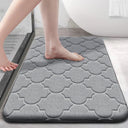Luxurious Memory Foam Non-Slip Bath Mat Soft Absorbent Luxurious Memory Foam Non-Slip Bath Mat Soft Absorbent