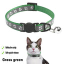 Colorful Cartoon Pet Collar with Bell Adjustable Safety Necklace Colorful Cartoon Pet Collar with Bell Adjustable Safety Necklace