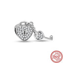 Crown Flowers Heart Silver Bead Charm Pandora Accessory Crown Flowers Heart Silver Bead Charm Pandora Accessory