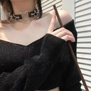 Sexy Necklace For Women Collar Bdsm Choker One Piece Sexy Necklace For Women Collar Bdsm Choker One Piece