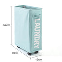 Roller Dirty Clothes Basket Clothes Storage Bag Foldable Roller Dirty Clothes Basket Clothes Storage Bag Foldable