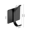 Stainless Steel Wall Hook Organizer For Towels And Keys Stainless Steel Wall Hook Organizer For Towels And Keys