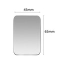 Metal Plate Disk Secure Mounting for Magnetic Phone Holder Metal Plate Disk Secure Mounting for Magnetic Phone Holder