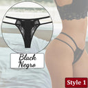 Luxurious Lace Waist Belt Thong Panties for Seductive Comfort Luxurious Lace Waist Belt Thong Panties for Seductive Comfort