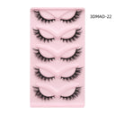 3D Cat Eye Wispy Manga Eyelash Extension Set Natural Look 3D Cat Eye Wispy Manga Eyelash Extension Set Natural Look