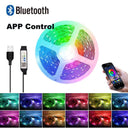 RGB LED Strip Lights for Ambient Lighting with Music Sync RGB LED Strip Lights for Ambient Lighting with Music Sync