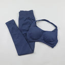 Seamless High Elastic Yoga Set Women 2 Piece Sportswear Seamless High Elastic Yoga Set Women 2 Piece Sportswear