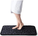 Ultra-Soft Memory Foam Bath Mat with Cobblestone Design Ultra-Soft Memory Foam Bath Mat with Cobblestone Design