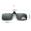 Clip-On Polarized Sunglasses for Night Vision UV400 Protection Clip-On Polarized Sunglasses for Night Vision UV400 Protection