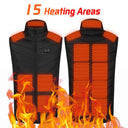 21 Heated Vest Electric Heated Jackets Unisex Sportswear 21 Heated Vest Electric Heated Jackets Unisex Sportswear