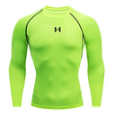 Men Running Compression T-Shirt Long Sleeves Athletic Tops Men Running Compression T-Shirt Long Sleeves Athletic Tops