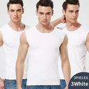 1/3 Piece Men's Wide-shouldered Cotton Vest Slim Top 1/3 Piece Men's Wide-shouldered Cotton Vest Slim Top
