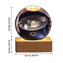 Cosmic 3D Crystal Ball: LED Night Light for Kids Decor Cosmic 3D Crystal Ball: LED Night Light for Kids Decor