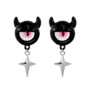 Kiss Jewelry Cute Monster Eyes Stud Earrings Trendy Kpop Fashion Gift Kiss Jewelry Cute Monster Eyes Stud Earrings Trendy Kpop Fashion Gift