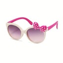 Adorable Girls Cartoon Bowknot Sunglasses UV Protection Adorable Girls Cartoon Bowknot Sunglasses UV Protection
