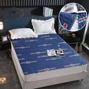 Waterproof King Size Bedspread Quilted Mattress Protector Pad Waterproof King Size Bedspread Quilted Mattress Protector Pad