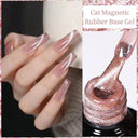 Cat Eye Gel Polish Kit Dynamic Glitter Reflective Shine Cat Eye Gel Polish Kit Dynamic Glitter Reflective Shine