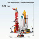 Space Shuttle Rocket Launch Center Building Blocks Toy Set Space Shuttle Rocket Launch Center Building Blocks Toy Set