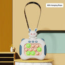 Electronic Pop Light Up Bubble Game Handle LED Toy Electronic Pop Light Up Bubble Game Handle LED Toy