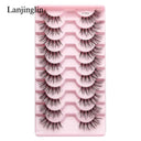 Wispy Faux Mink Half Lashes for Eye Enhancement Comfort Wispy Faux Mink Half Lashes for Eye Enhancement Comfort