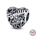 Sparkling Zircon Heart Charm Pendant Sterling Silver Jewelry Sparkling Zircon Heart Charm Pendant Sterling Silver Jewelry