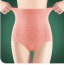 High Waist Seamless Women's Belly Panties Hip Lift Briefs High Waist Seamless Women's Belly Panties Hip Lift Briefs