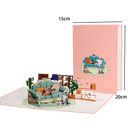 3D Animals Pop-up Cards: Butterflies, Unicorns, Cats Gifts 3D Animals Pop-up Cards: Butterflies, Unicorns, Cats Gifts