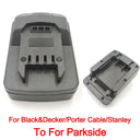 For Makita Bosch Milwaukee Worx Devon Battery To Parkside Adapter For Makita Bosch Milwaukee Worx Devon Battery To Parkside Adapter