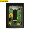 Men Slim Aluminum Wallet With RFID Blocking Money Clip Men Slim Aluminum Wallet With RFID Blocking Money Clip
