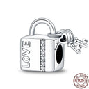 Sparkling Zircon Heart Charm Pendant Sterling Silver Jewelry Sparkling Zircon Heart Charm Pendant Sterling Silver Jewelry