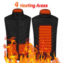 21 Heated Vest Electric Heated Jackets Unisex Sportswear 21 Heated Vest Electric Heated Jackets Unisex Sportswear