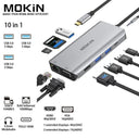 MOKiN USB-C Hub Dock Boosts MacBook Connectivity Efficiency MOKiN USB-C Hub Dock Boosts MacBook Connectivity Efficiency