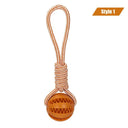 Dog Treat Balls Interactive Rope Rubber Toys for Small Dogs Dog Treat Balls Interactive Rope Rubber Toys for Small Dogs