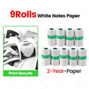 Peripage A6 Thermal Sticker Paper Rolls for DIY Projects Peripage A6 Thermal Sticker Paper Rolls for DIY Projects
