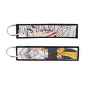 Anime Key Tag Keychain Zinc Alloy Accessory For Fans Anime Key Tag Keychain Zinc Alloy Accessory For Fans
