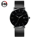 Hannah Martin Dark Blue Leather Watch Japanese Movement Hannah Martin Dark Blue Leather Watch Japanese Movement