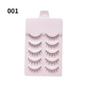 Volume & Length Boosting Natural Manga Eyelashes 5 Pairs Volume & Length Boosting Natural Manga Eyelashes 5 Pairs