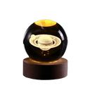 3D Crystal Ball Light Carving Solar System Night Light LED 3D Crystal Ball Light Carving Solar System Night Light LED