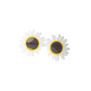 Whimsical Daisy Shaped Sunflower Sunglasses For Parties Whimsical Daisy Shaped Sunflower Sunglasses For Parties