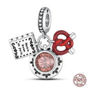 Sterling Silver Red Heart Beads for Pandora Jewelry Gifts Sterling Silver Red Heart Beads for Pandora Jewelry Gifts