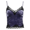 Gothic Cross Print Lace Trim Crop Top Edgy Corset Tank Gothic Cross Print Lace Trim Crop Top Edgy Corset Tank