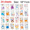 Create Your Own Animal Faces Stickers Set for Fun Crafts Create Your Own Animal Faces Stickers Set for Fun Crafts